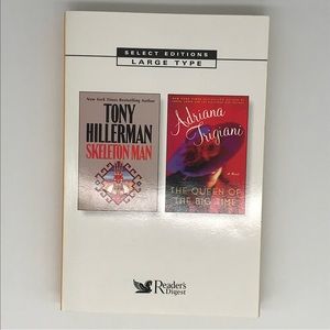 Reader’s Digest Large Print Book Skeleton Man, The Queen Of Big Time